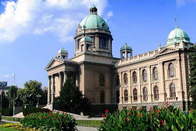 Belgrade Panorama - Private Arrival Transfer and City Tour Combined - The cathedral shows Belgrade’s mixed artistic influences