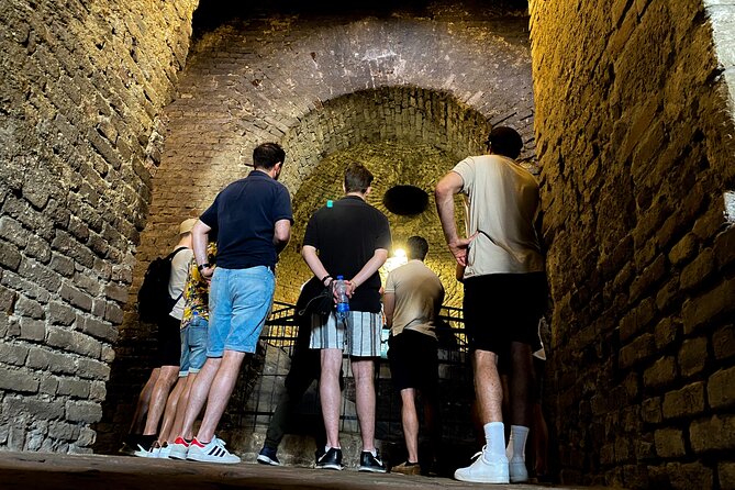 Belgrade Underground Tour w/ Sparkling Wine Along the River - The Roman well and the fortress below