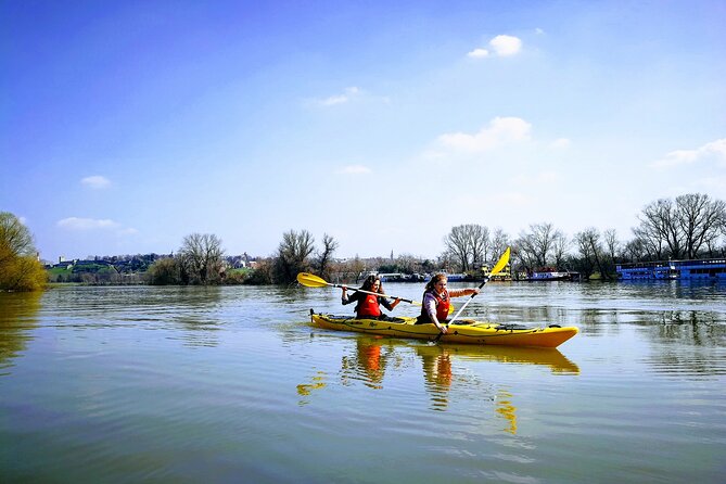 Belgrade War Island Kayak Tour - Crossing into the Sava’s quieter views