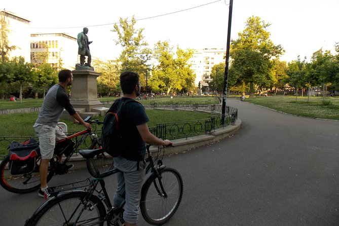 Cycling the parks, ride through the ages - Tasmajdan Park and the Serbian drink break