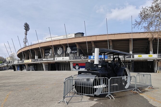 E-Scooter Belgrade Hooligans Tour - Partizan Stadium and the black-and-white side