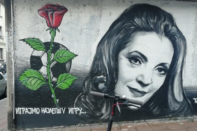 E-Scooter Street Art Tour - Starting at Maršala Birjuzova 21