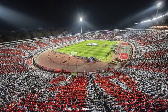 Football tour: Red Star and Partizan Ultras History - Red Star’s Marakana: trophies, flags, and a major European prize