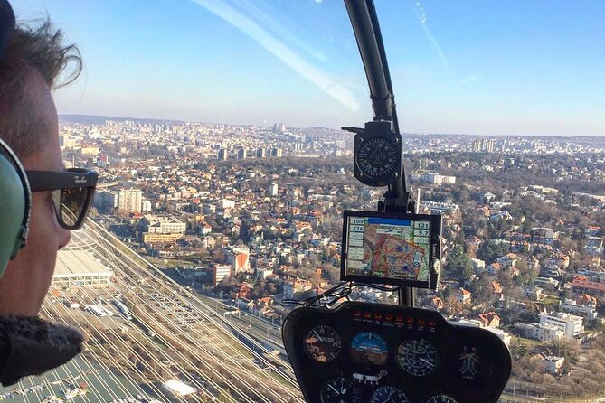 Helicopter Flying over Belgrade - What the private format really gives you