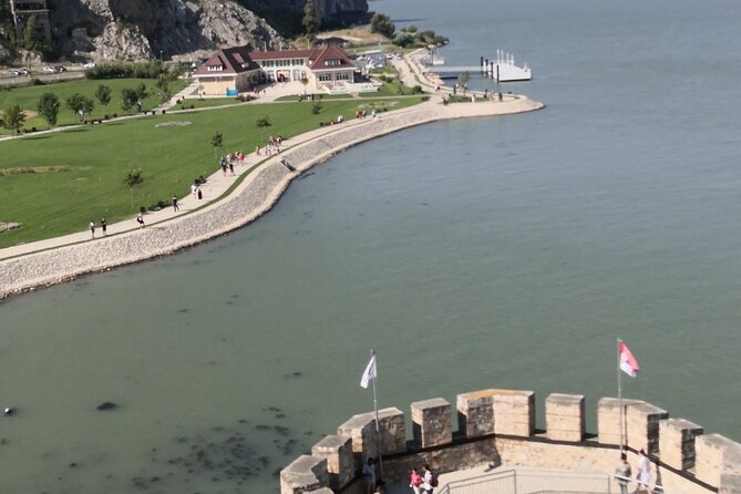 Iron Gates Tour (Golubac Fortress, Lepenski Vir, Captain's Misha Hill) - Golubac Fortress and the Danube at six kilometers wide