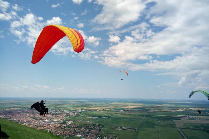 Paragliding Tandem Flight Experience in Sokobanja - Soko Grad from above