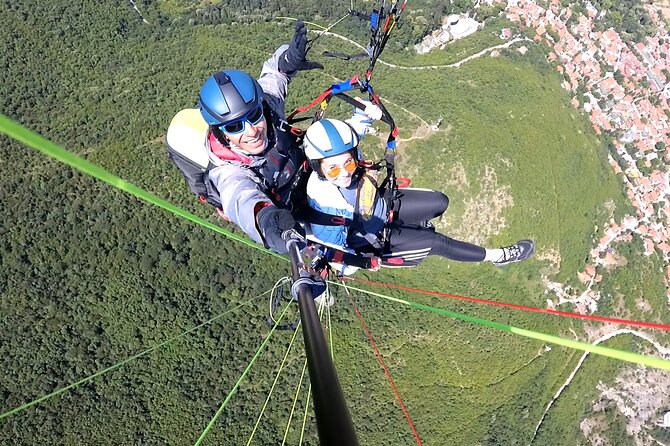 Paragliding Tandem Flight Experience in Sokobanja - Rtanj Mountain and the pyramid-shaped view