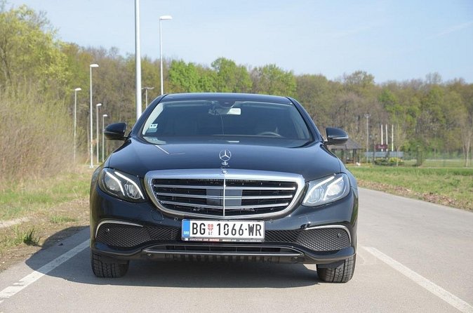 Private transfer from Belgrade Airport - Wi-Fi, water, and the first minutes in Serbia