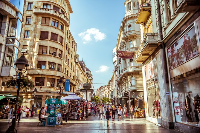 Sightseeing Belgrade Walking Tour - Cetinjska adds a newer cultural note