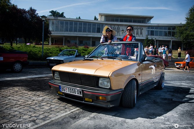 Tito and History Vintage Car Tour - Genex Tower and Belgrade’s brutalist edge