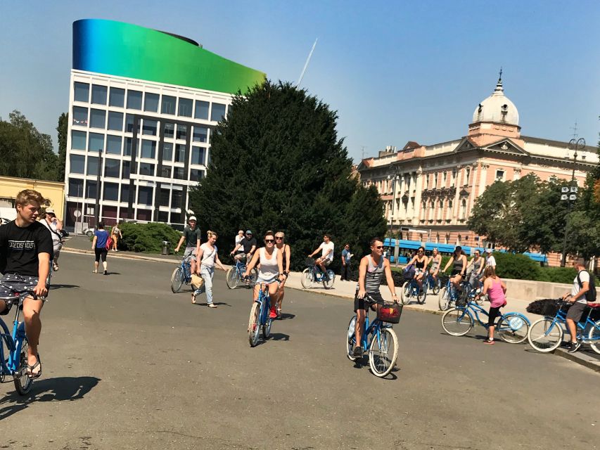 Zagreb: 2.5-Hour Cycle Back to Socialism Tour - The bridge return and Zagreb’s best wide view