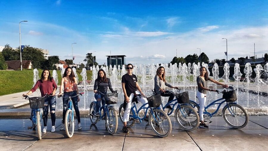 Zagreb: 2.5-Hour Cycle Back to Socialism Tour - Starting at the main square and riding through the Lower Town